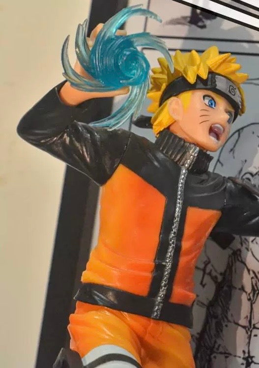 Tableau 3D LED avec Figurine - NARUTO vs SASUKE