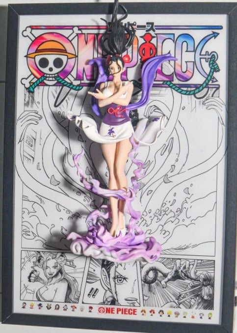 Tableau 3D LED avec Figurine - NICO ROBIN