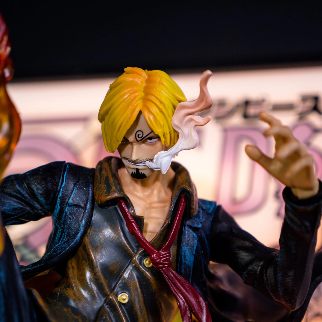 Tableau 3D LED avec Figurine - Sanji